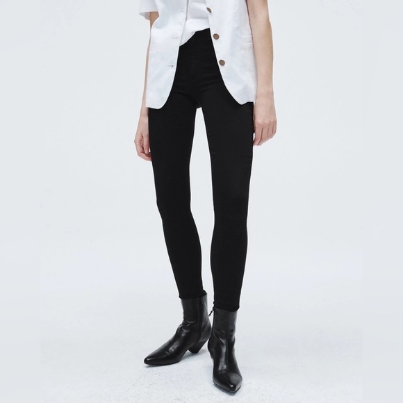 rag & bone Flexi Nina Skinny Jean in Midnight Black Skinny Jeans Denim - Picture 1 of 11